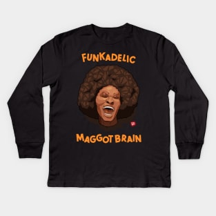 Funkadelic - Maggot Brain Kids Long Sleeve T-Shirt